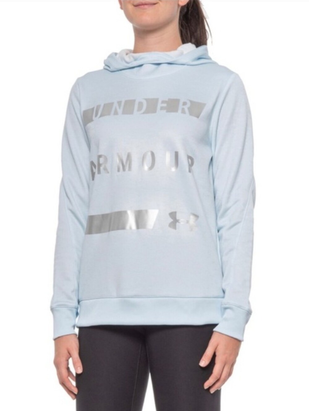 Under Armour Cold Gear Loose Fit Funnel Neck Hoodie size Small
